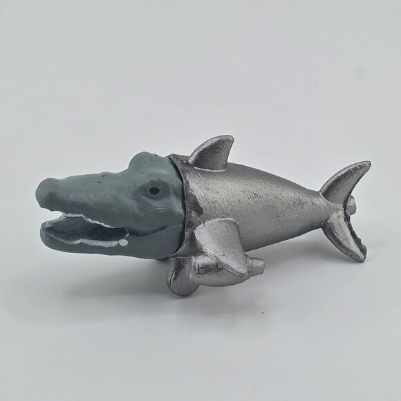 Italian Brainrot Figure Bombardiro Crocodilo Figure Brainrot figurine About 2" - Picture 1 of 3